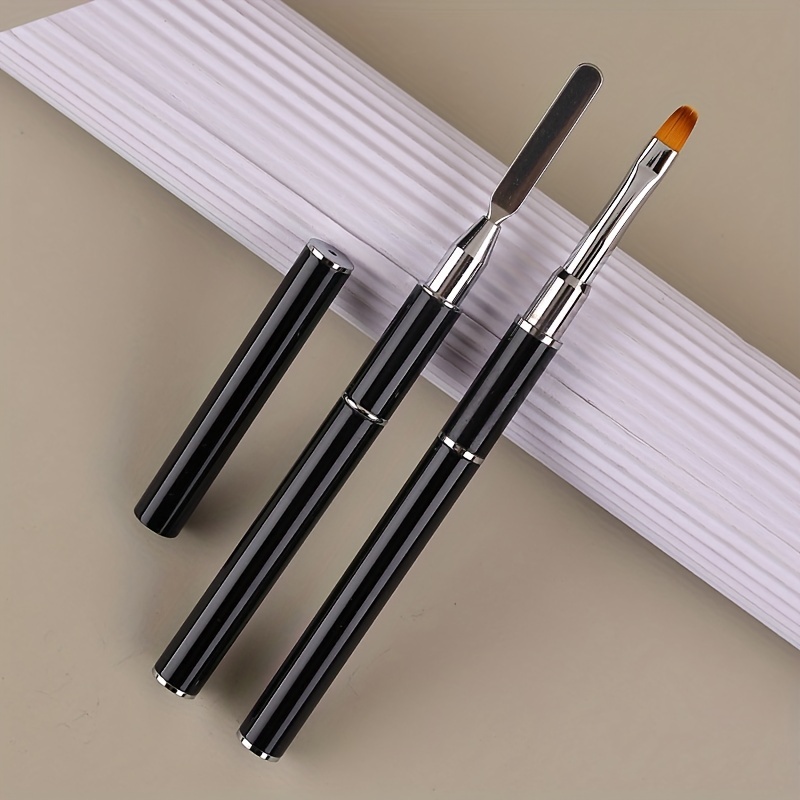 5Pcs Dual Head Nail Art Dotting Tools Nail Silicone Brush Dual Head UV Gel  Dotting Drawing Painting Pen Clay Sculpting Drawing Tools