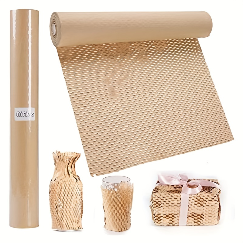 Brown Paper Flower Wrapping Paper Diy Holiday Gift Wrapping Paper