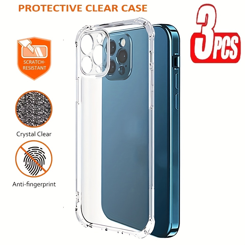 Shockproof Phone Case For Iphone 14 Pro Max/13 Pro/12/11/xs - Temu