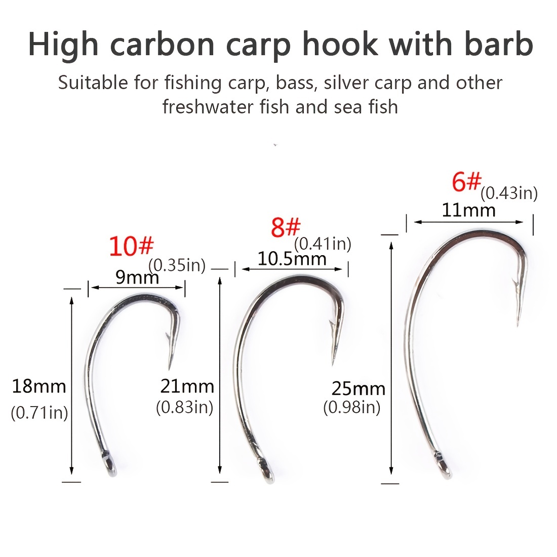 Carp Fishing Accessories Set Fishhook Weights Multi - Temu Canada