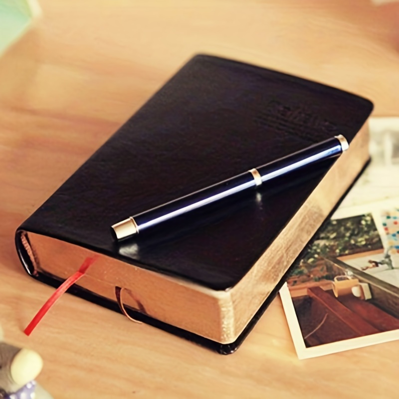 

360 Pages Of Luxury: A5 Size Vintage Faux Leather-look Notebook For Journaling & Note-taking