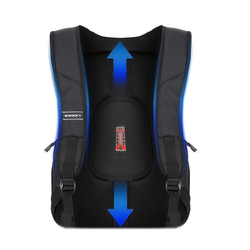 50L Large Capacity Men's Backpack Bag Waterproof Rucksack Male Business  Travel Laptop Bagpack Reflective Strip Design