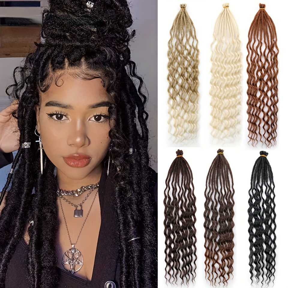 Dreadlock Hairpiece Passion Hair Water Wave Synthetic Braids - Temu