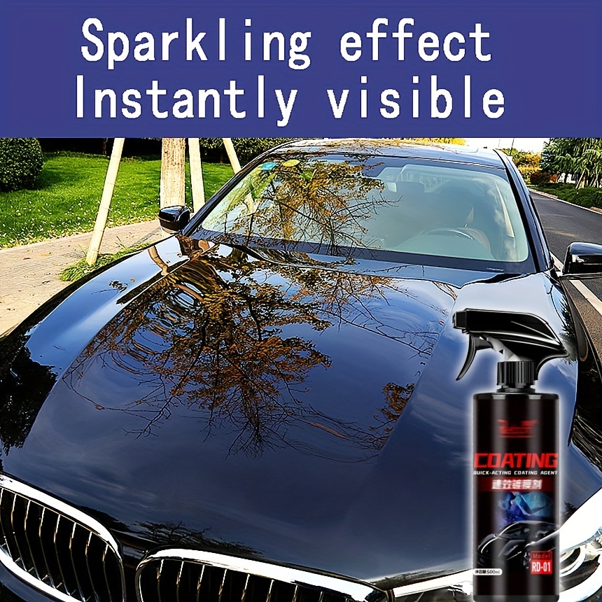 Purple Coating Car Nano-coating Agent Hand Spray Wax Micro-plating