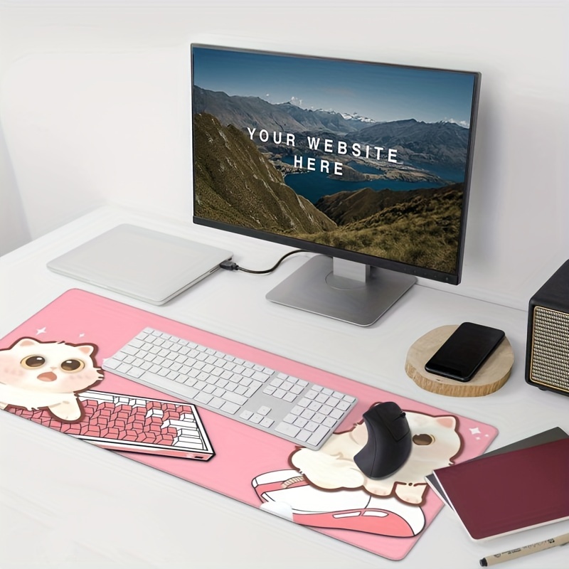 Soft Office Large Anti-slip Desk Mat / Mouse Mat / Desk Accessories / Desk  Pad / Cute Japanese Anime Desk Mat / Gaming Desk Pad Table Mats 