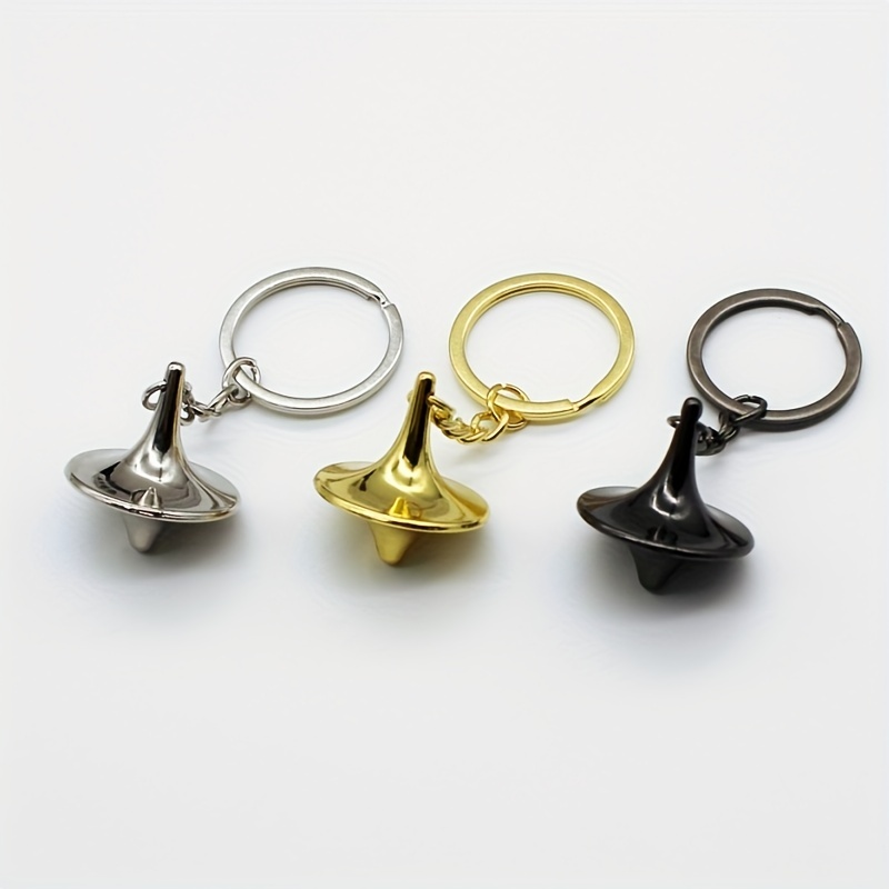 Golden Keychain Accessories For Men Silver Black - Temu