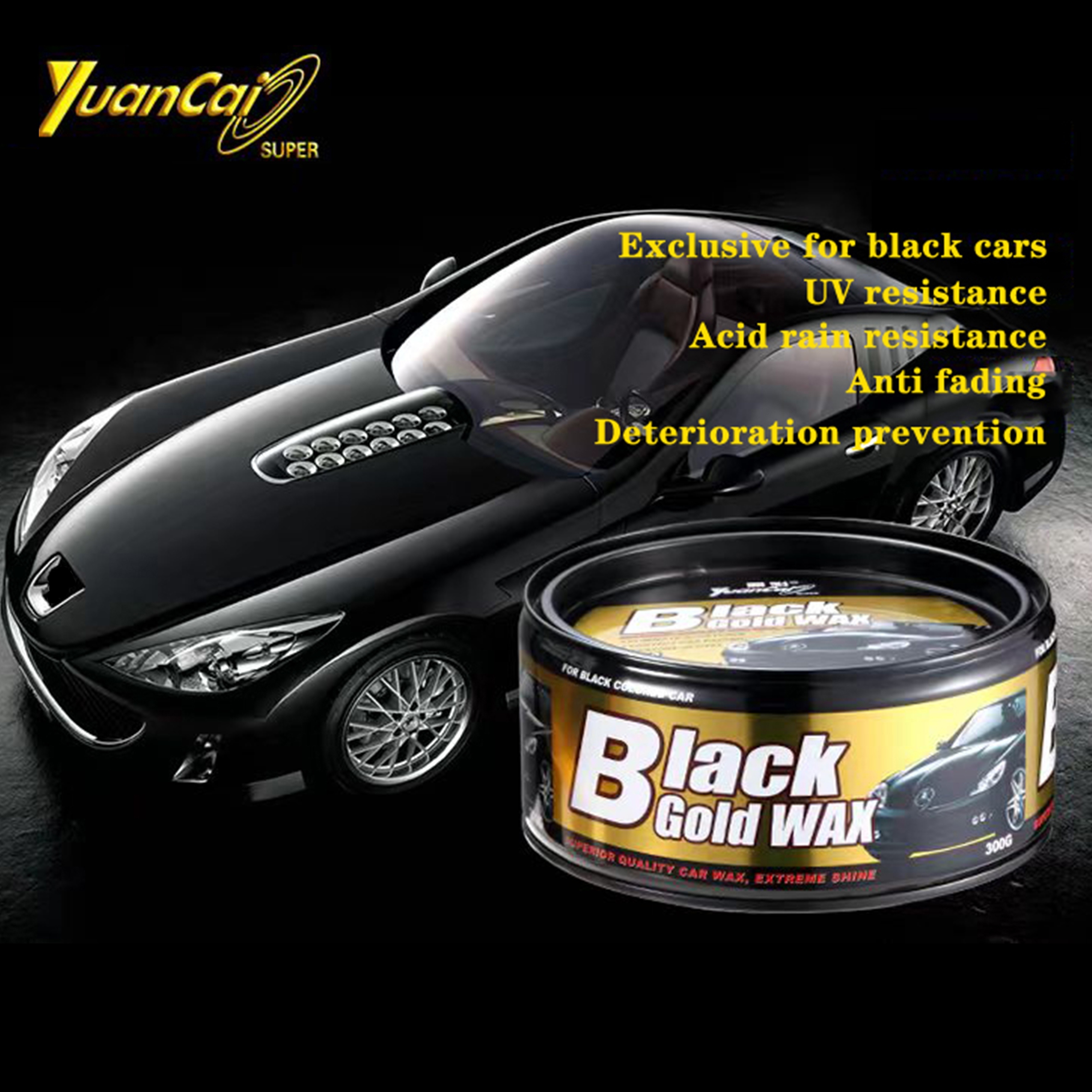 Car Care Anti-Aging Sample Available UV Resistance Car Wax Polish