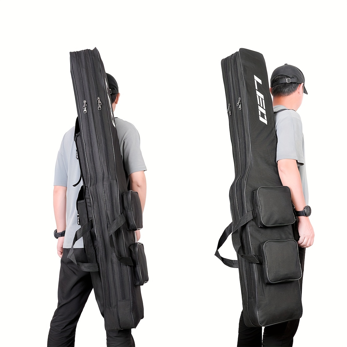 Leo Fishing Multi-Purpose Fishing Travel Fishing Rod Reel Tackle Bag Shoulder Bag Luggage Bag