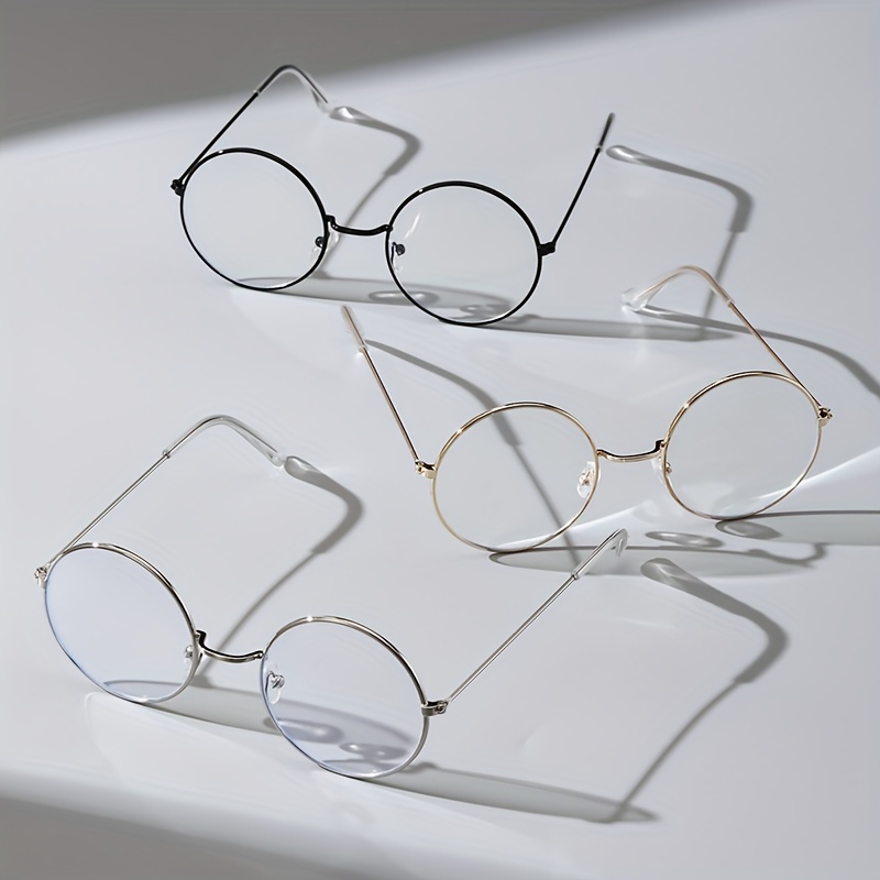 3 Paare Casual Outdoor Herrenbrillen, Schutzbrillen Zum Lesen Im Büro Und  Spielen, Geschäftliche Dekorationsbrillen - Temu Germany