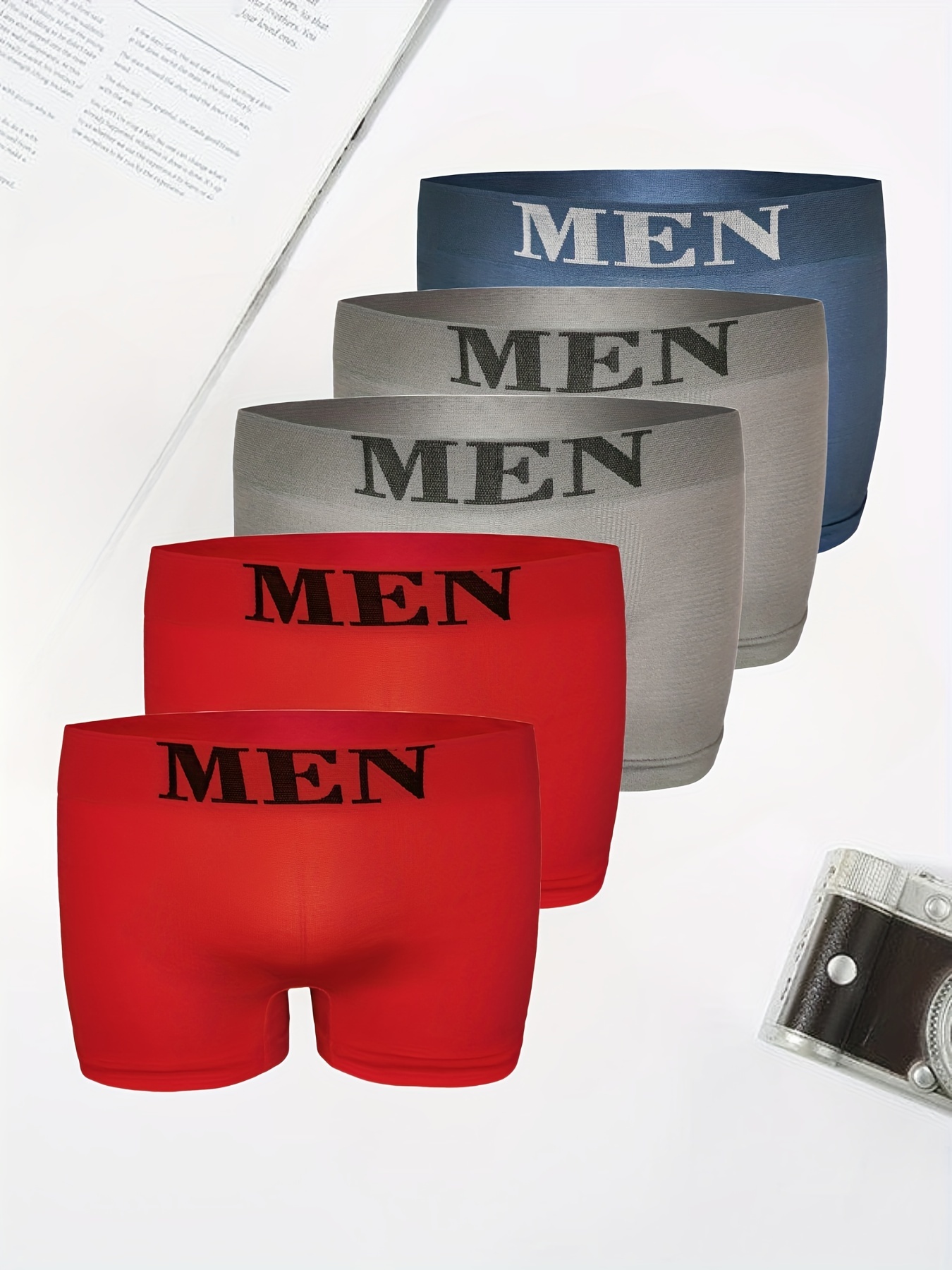 Men's Underwear Breathable Soft Comfy Seamless Stretchy - Temu Canada