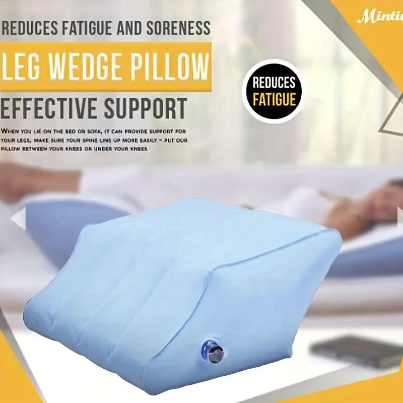 Leg Elevation Pillow Inflatable, Leg Rest Pillow Bed Wedge Post