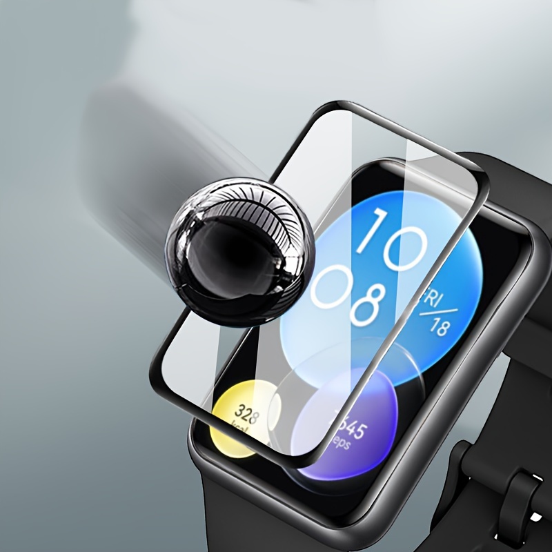 Protección Completa con Cristal Templado para Huawei Watch Fit 2