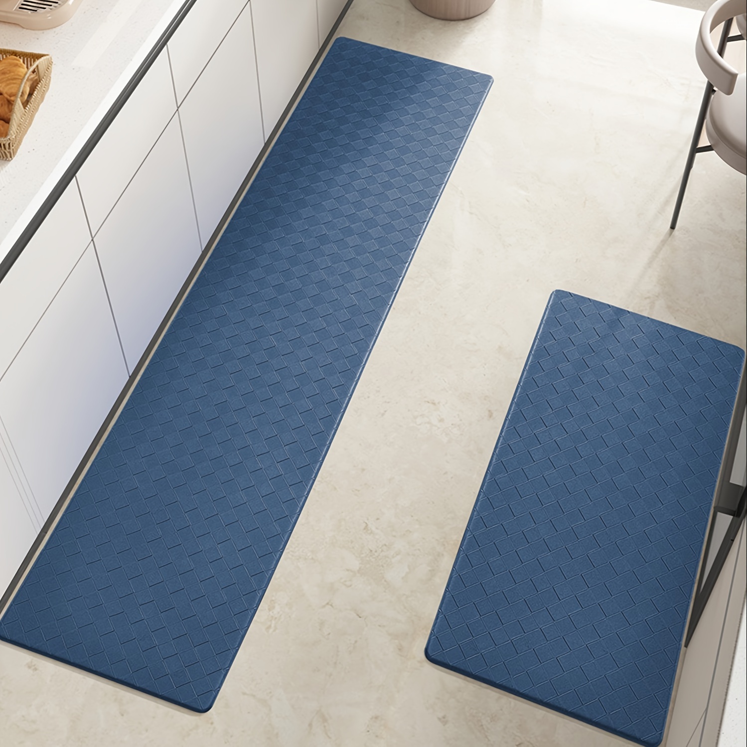 Cushioned Anti-fatigue Kitchen Rugs, Waterproof Non-slip Mats And Rugs  Heavy Duty Pvc Ergonomic Comfort Standing Foam Mat For Kitchen, Floor Home,  Office, Sink, Laundry - Temu