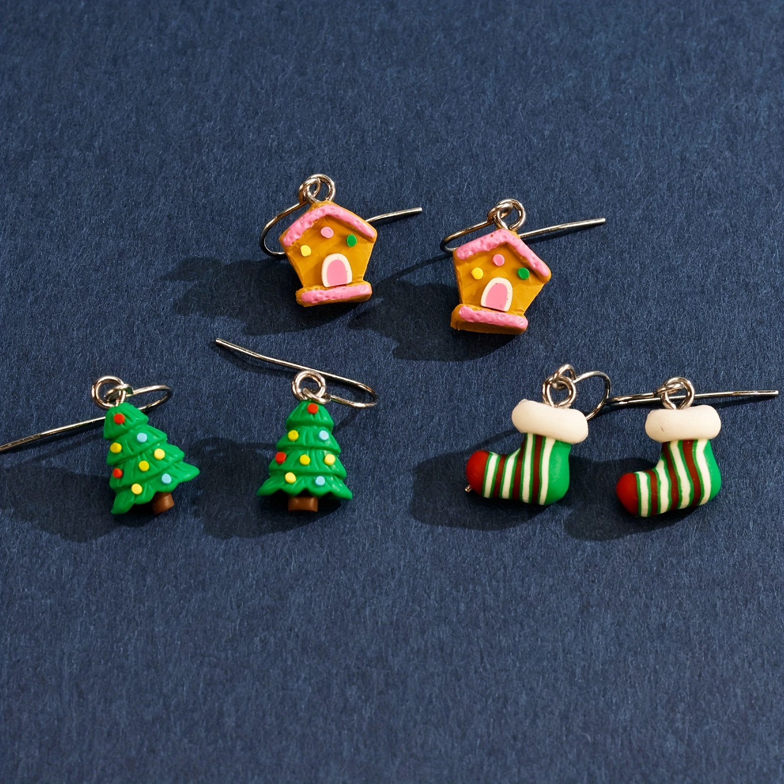 Christmas on sale drop earrings