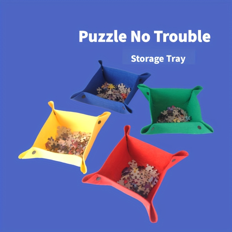 Puzzle Mat Para Puzzles Rollos De Rompecabezas Con Hasta - Temu