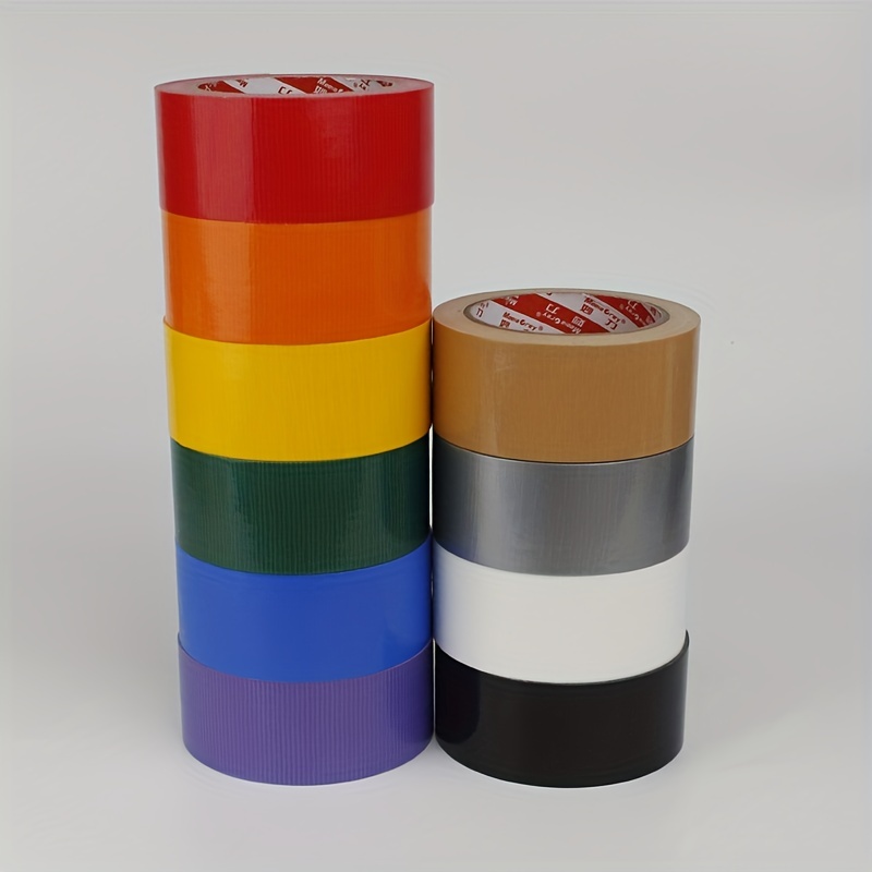 Rainbow Ten Color Tape X 21.872 Yards Color Duct Tape House - Temu