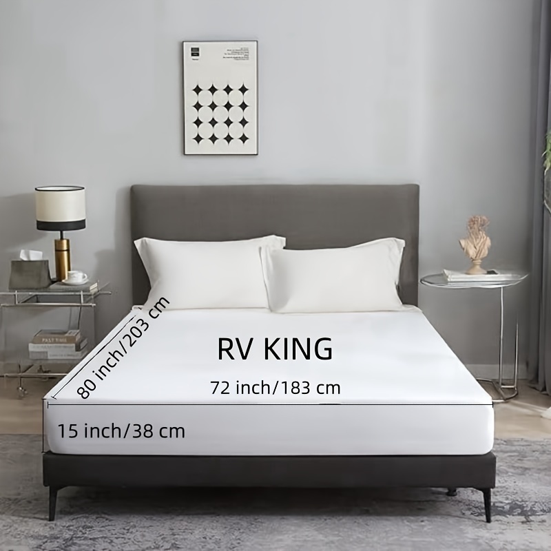 Protector de colchón impermeable y transpirable Color Blanco Talla colchón  Cama 80