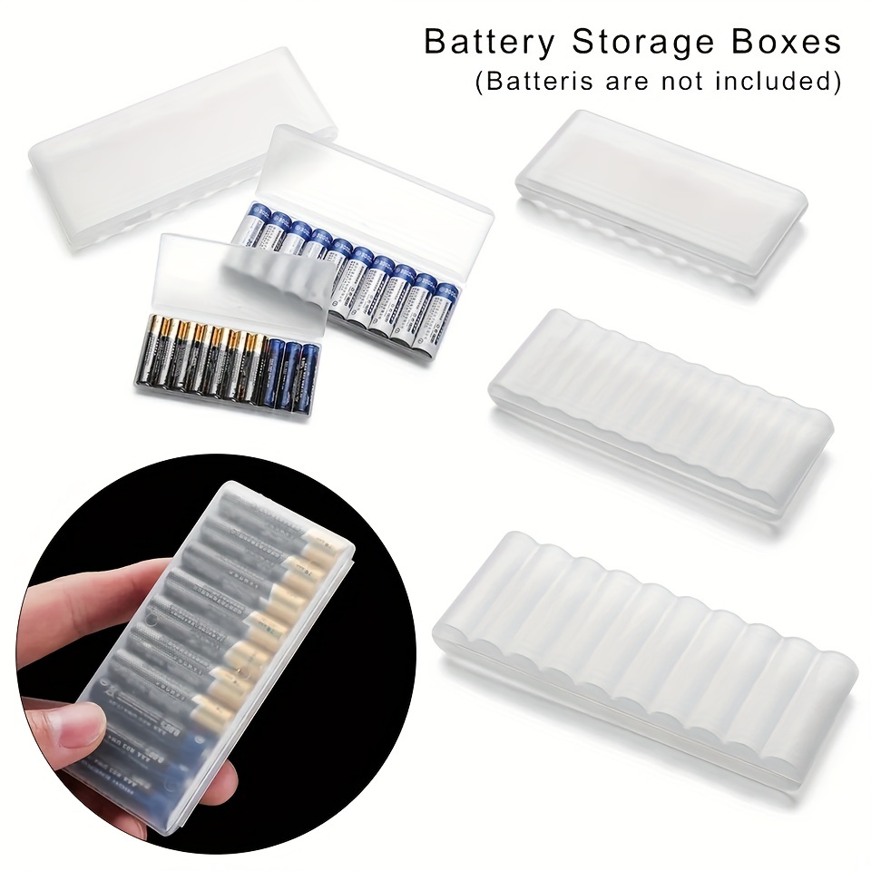 10 Slots Transparente Kunststoff Batterie Lagerung Box - Temu Germany