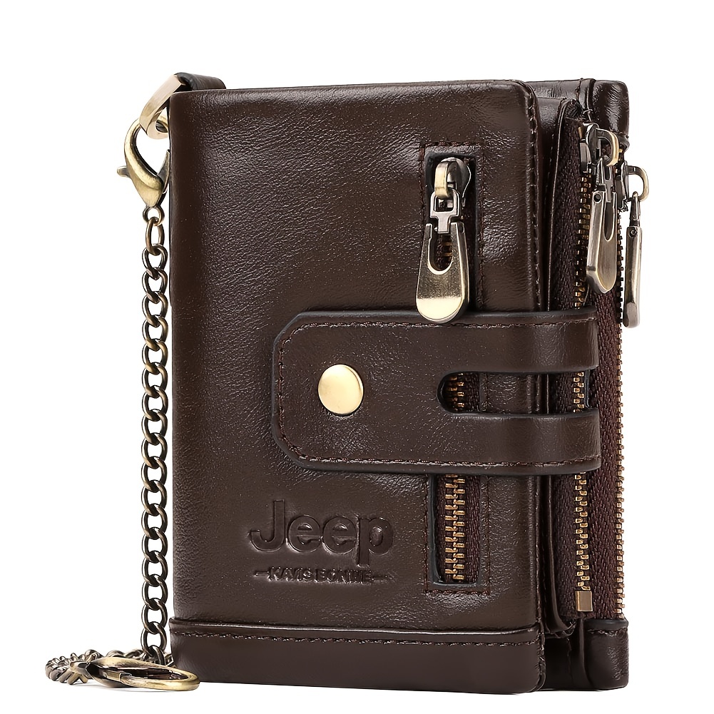 JEEP KAVIS BONWE Men's Premium Leather Wallet