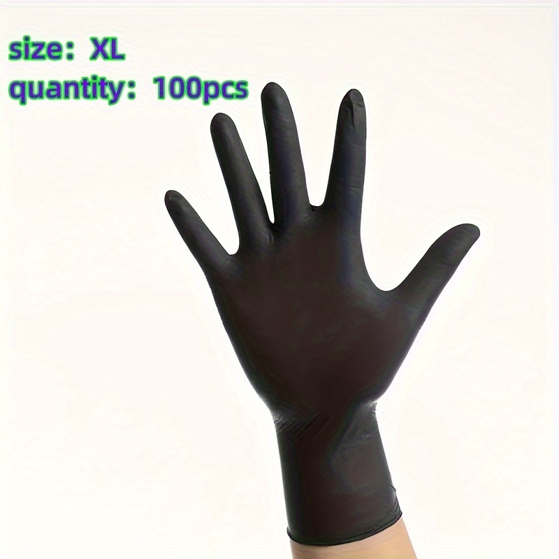 50pcs/100pcs Gants Jetables En Nitrile, Gants De Tatouage, Gants De  Nettoyage Ménager, Gants De Plantation, Gants Alimentaires, Étanches,  Anti-poussière Et Anti-salissures, Gants De Beauté Et De Restauration -  Temu France