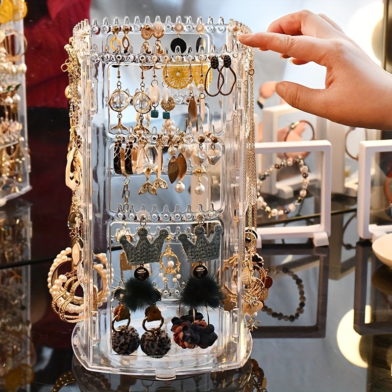 Pierced Earring Organizer, Earring Holder Jewelry Storage