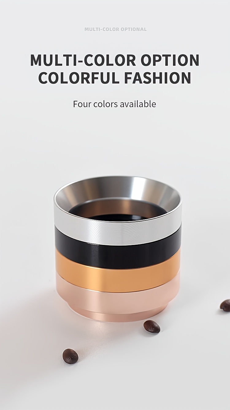 1pc coffee dosing ring magnetic round ring aluminum alloy 51mm 53mm 58mm     tool details 4