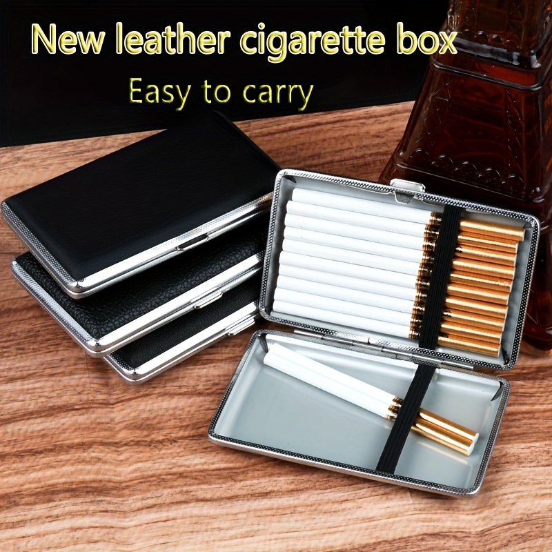 Cigarette Storage Box Creative Cigarette Case Separate 10PCS Cigarette Case  Portable Automatic Cigarette Holder Without Lighter