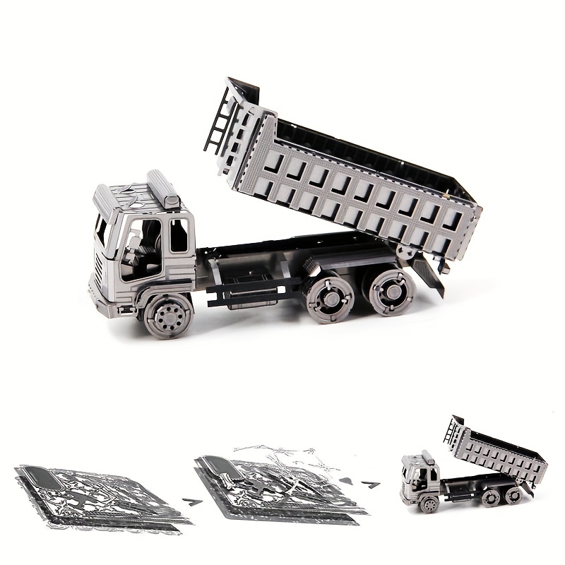 Stainless Steel Metal Glue free 3d Diy Puzzle: Vw82 Bucket - Temu