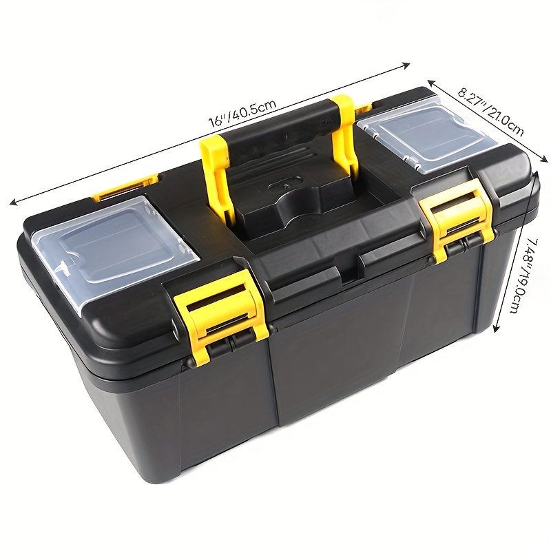 Caja de herramientas portátil de hierro con asa de espuma para coche -  China Caja rígida y caja de herramientas precio