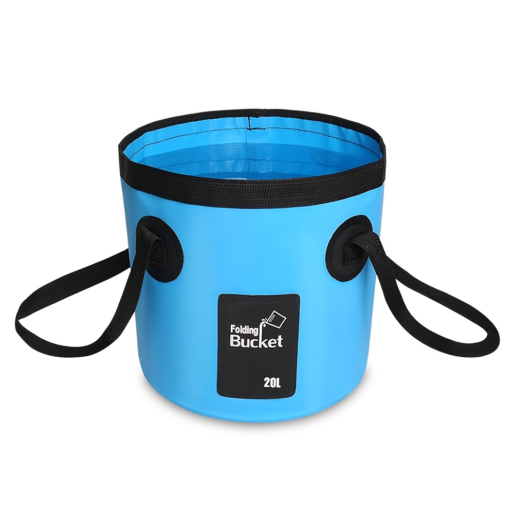 Folding And Retractable Bucket Net Fishing Folding Bucket - Temu