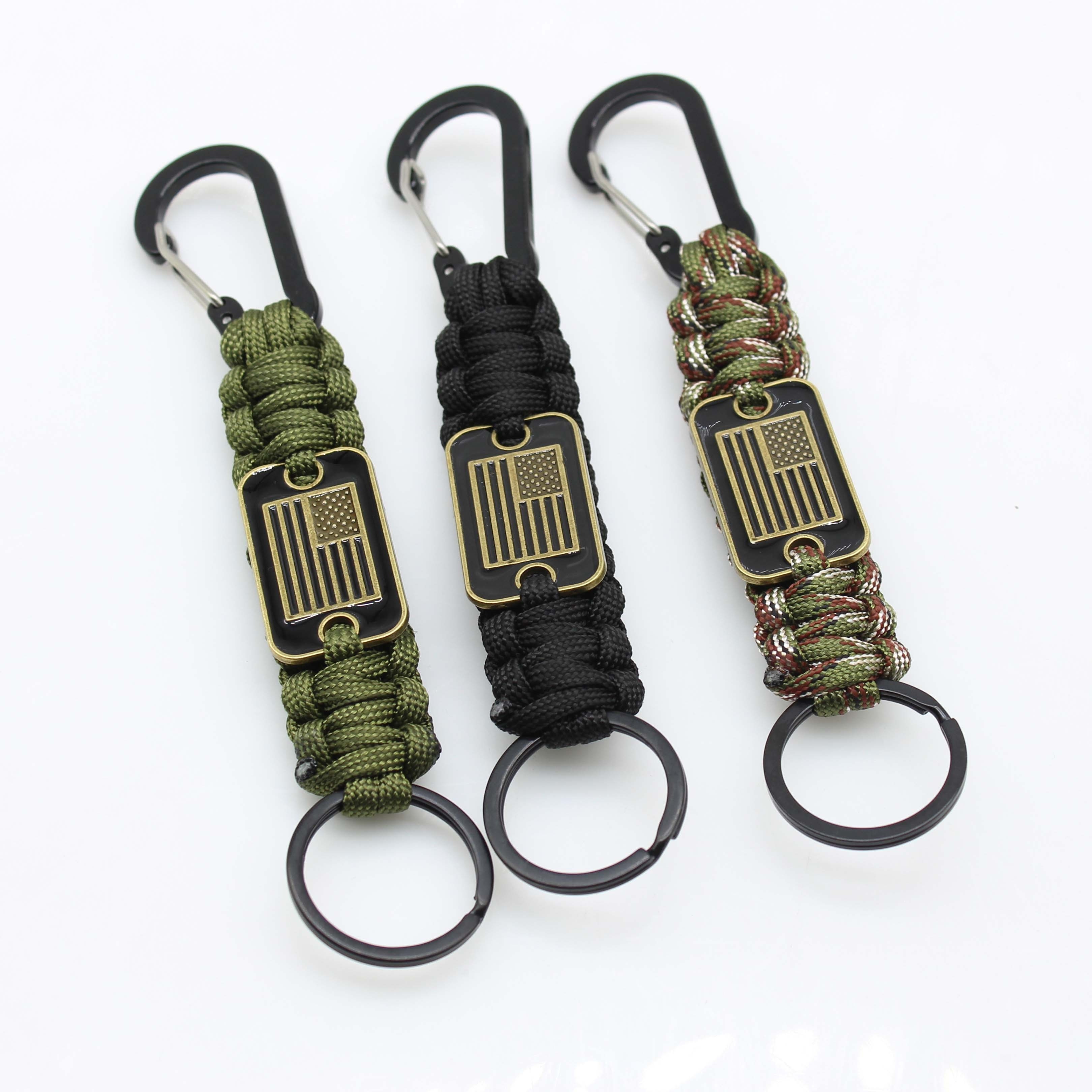 550 9 Inches Woven Paracord Tether Tactical Lanyard - China Paracord  Keychain and Paracord price