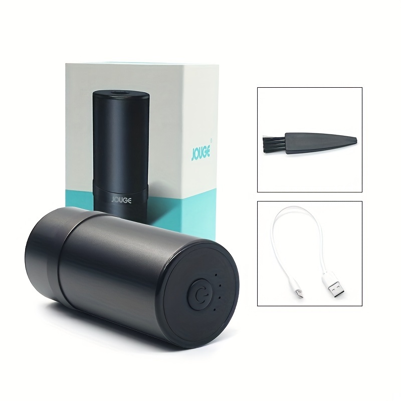 1pc, Electric Herb Grinder, Portable Size Quick Grinding And Filling With  Cone Loader Filling Devic And Portable Storage Bag