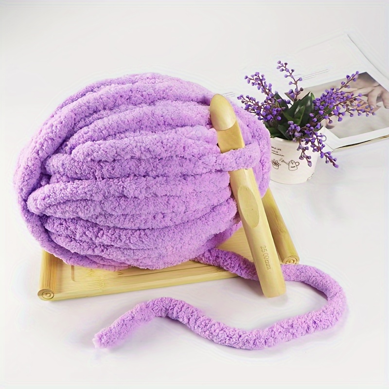 Extra Thick Chenille Yarn Soft Comfortable Yarn For Diy - Temu