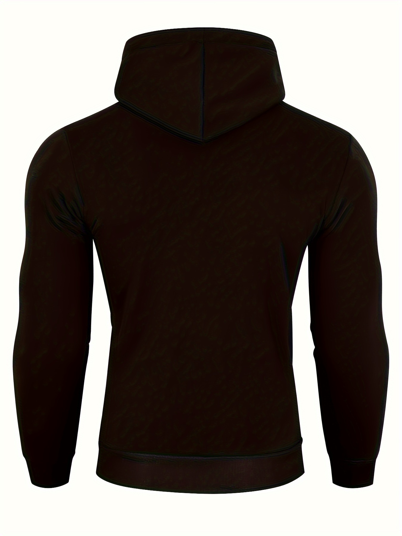 Men's Grey Hoodie Sweatshirt with Kangaroo Pocket