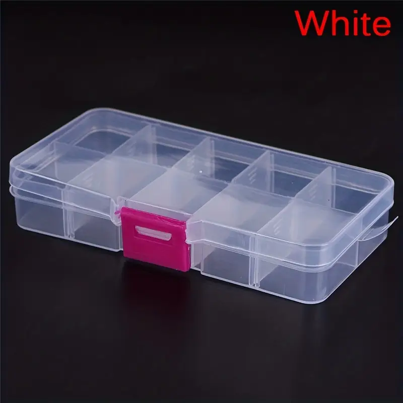 Mini Clear Plastic Storage Box Jewelry Storage Case - Temu