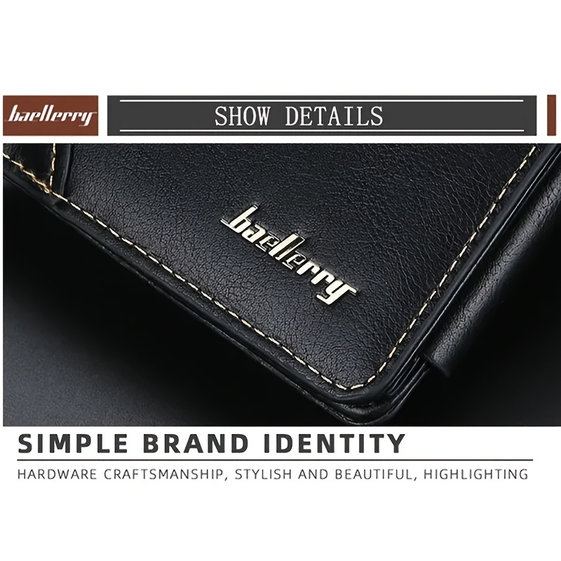 Original Branded Leather Wallet for Men Best Bifold Multi-card with coin  pocket