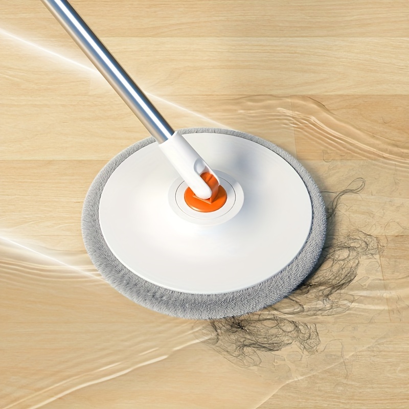 1set Upgraded Self Wash Spin Mop 2.0 Spinner Flat Mop 360 Rotating Cleaner  With New Turbo Flushing Bucket Support Self Separation Sewage And Clean Wat