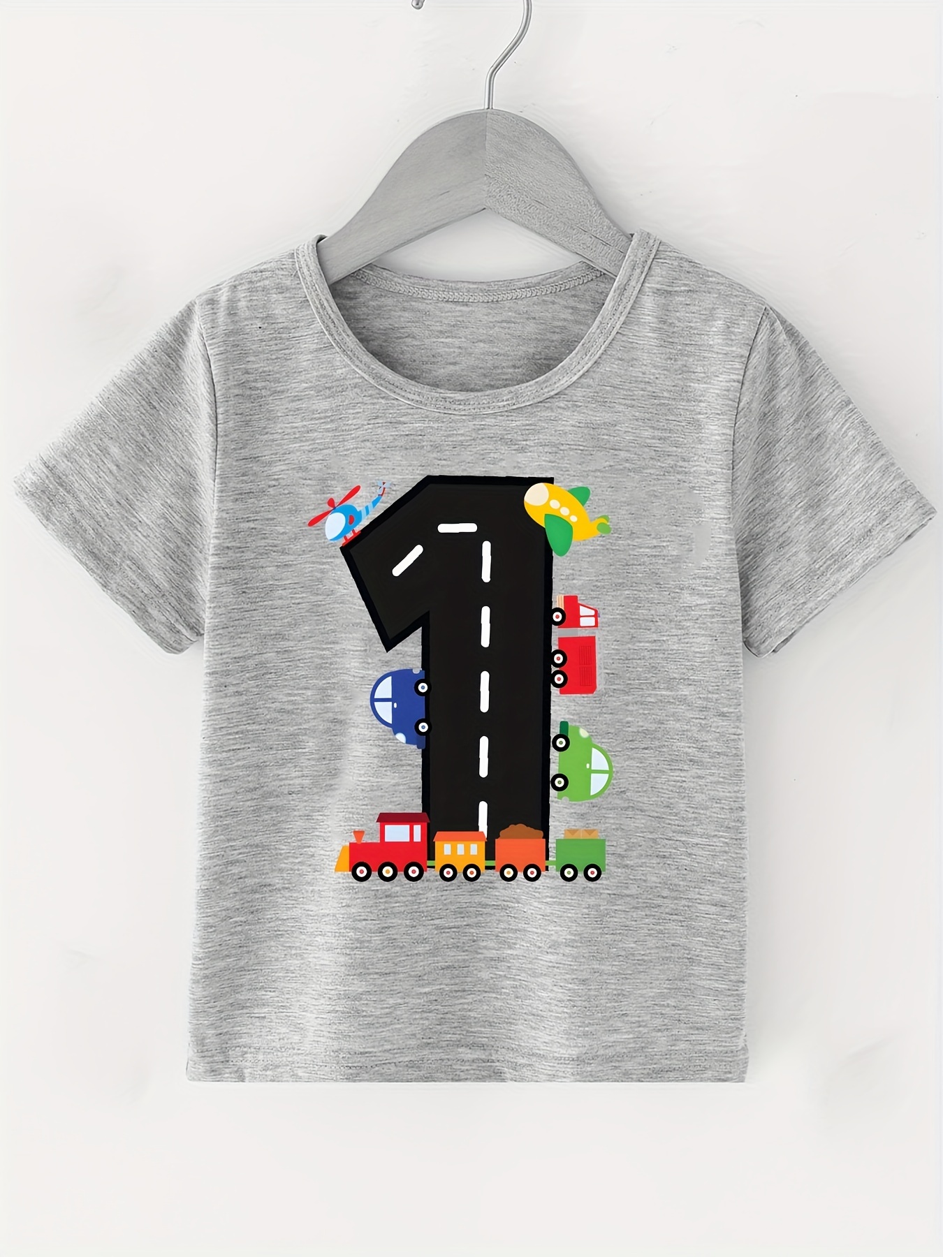 3ème anniversaire garçons enfants 3 ans voiture véhicule' T-shirt
