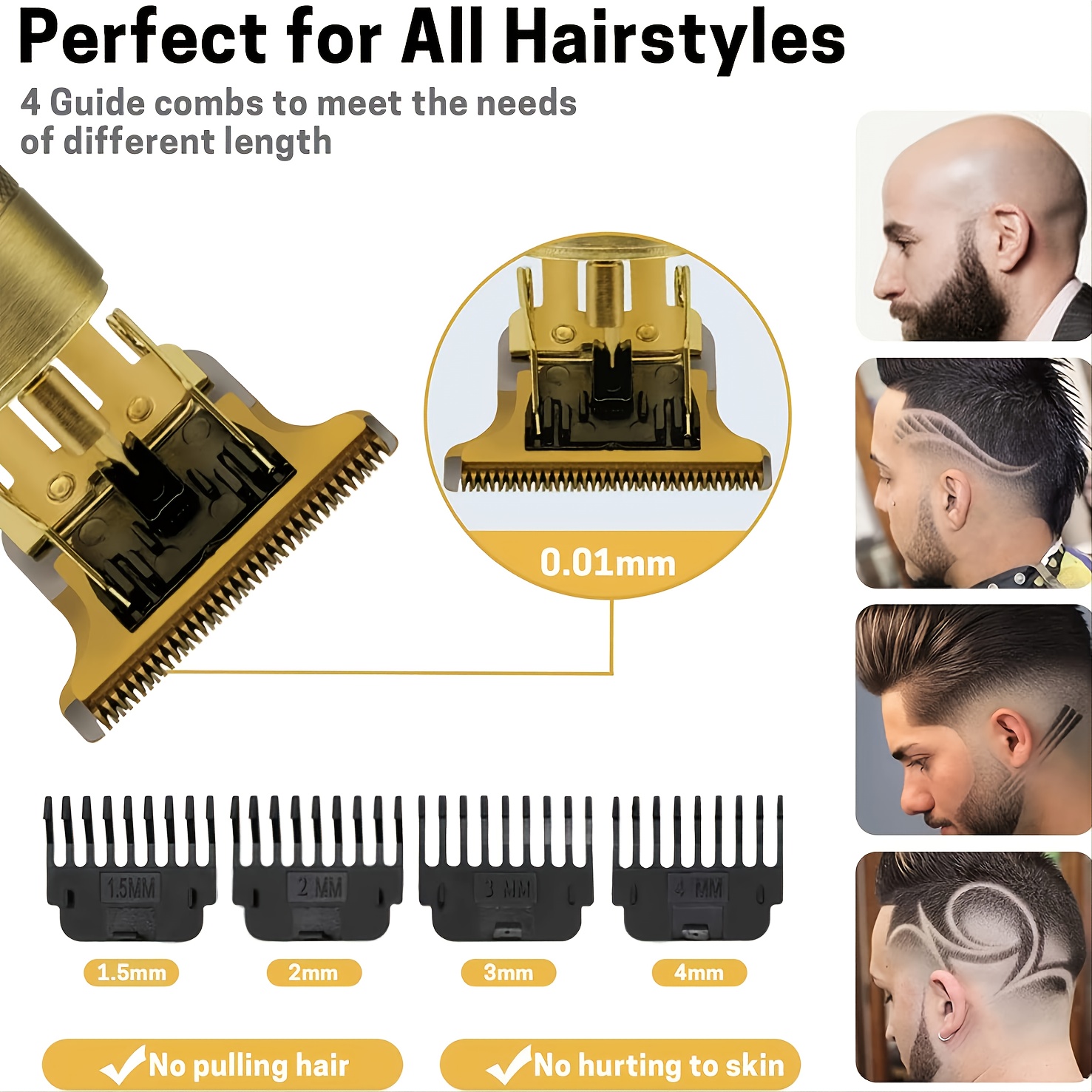 mens shaver different lengths