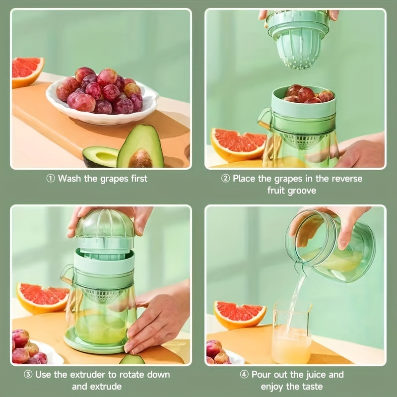 Simple fruit clearance juicer