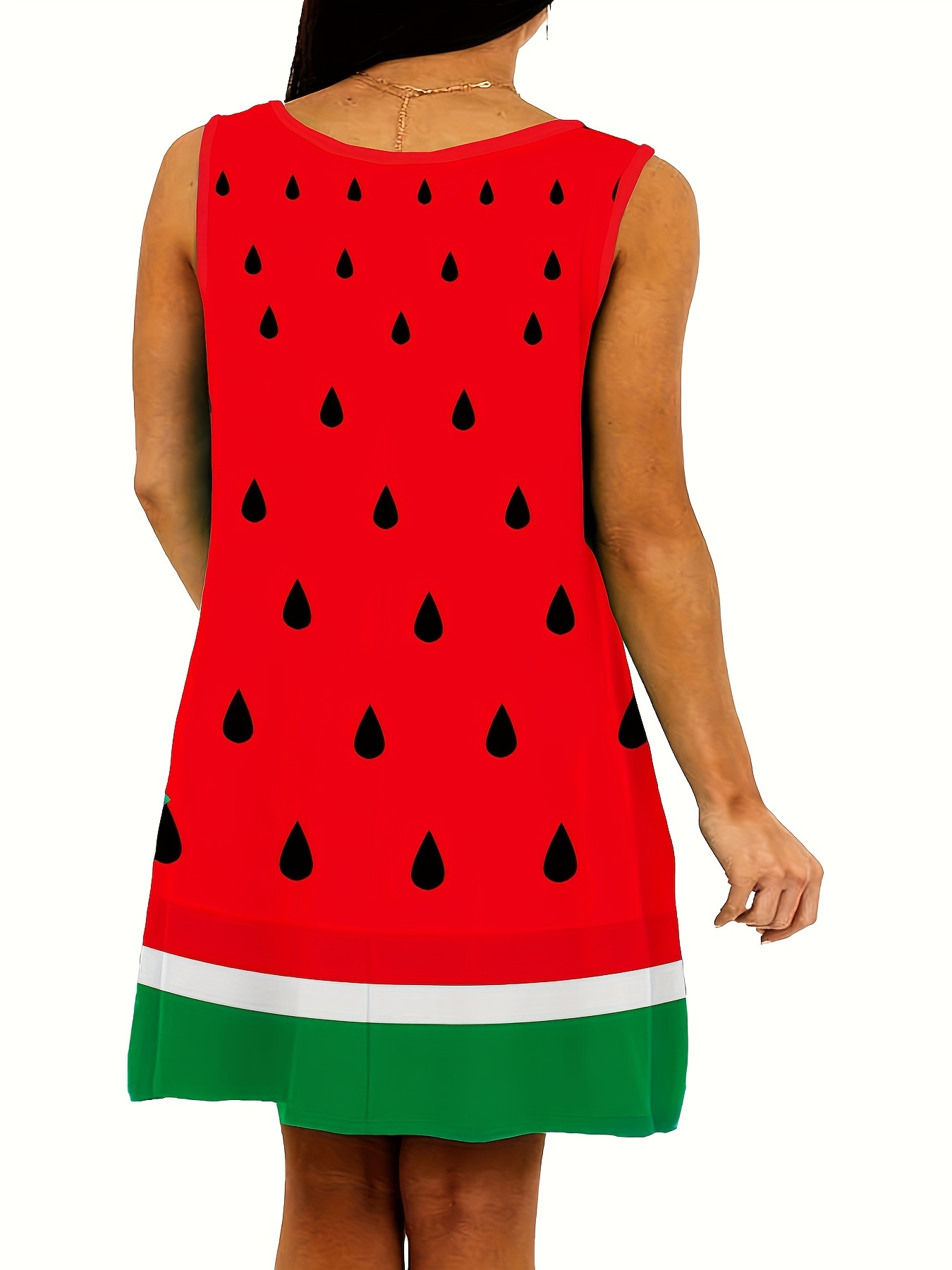 Watermelon Shirt Dress