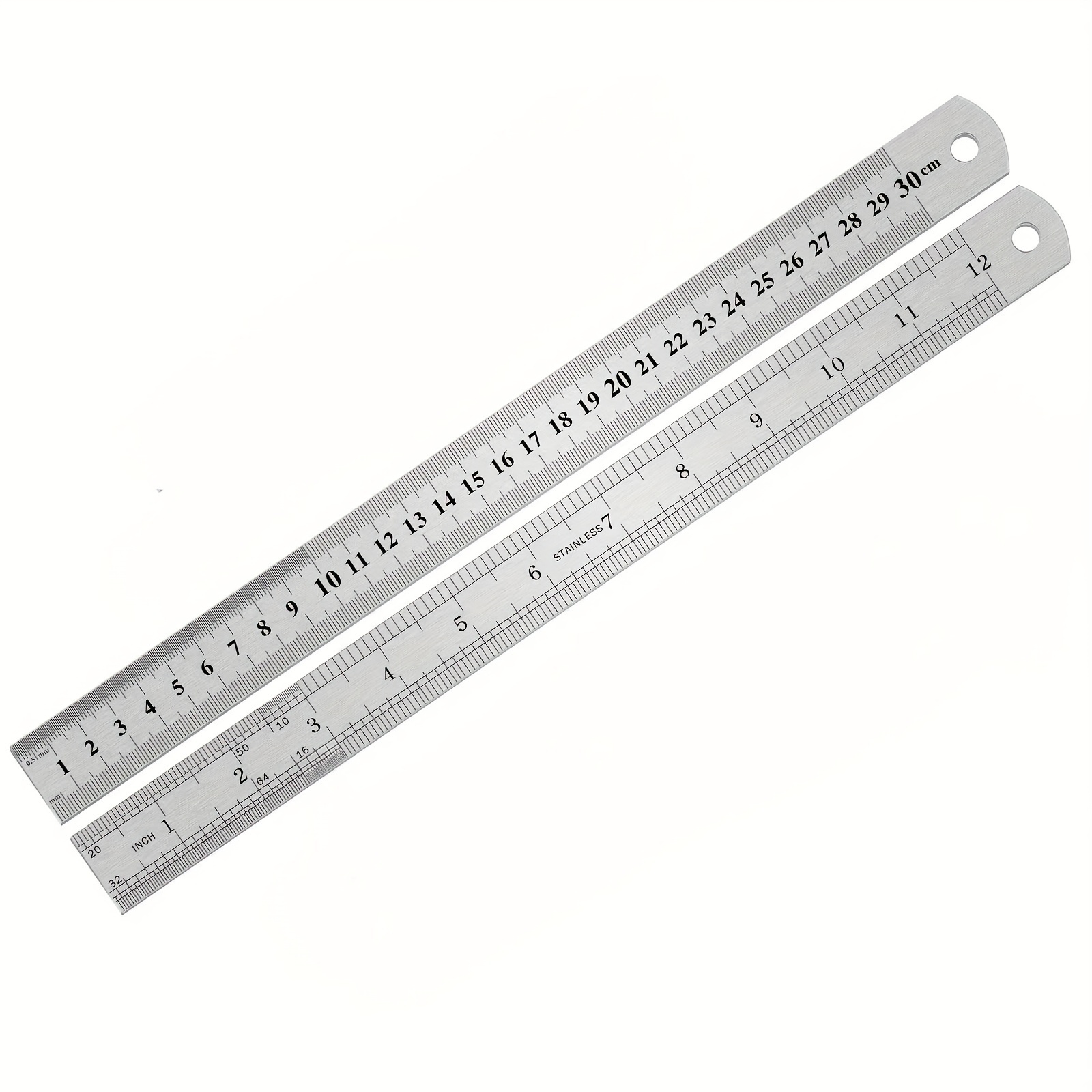 Stainless Steel Ruler Set Metal Ruler metal Ruler - Temu