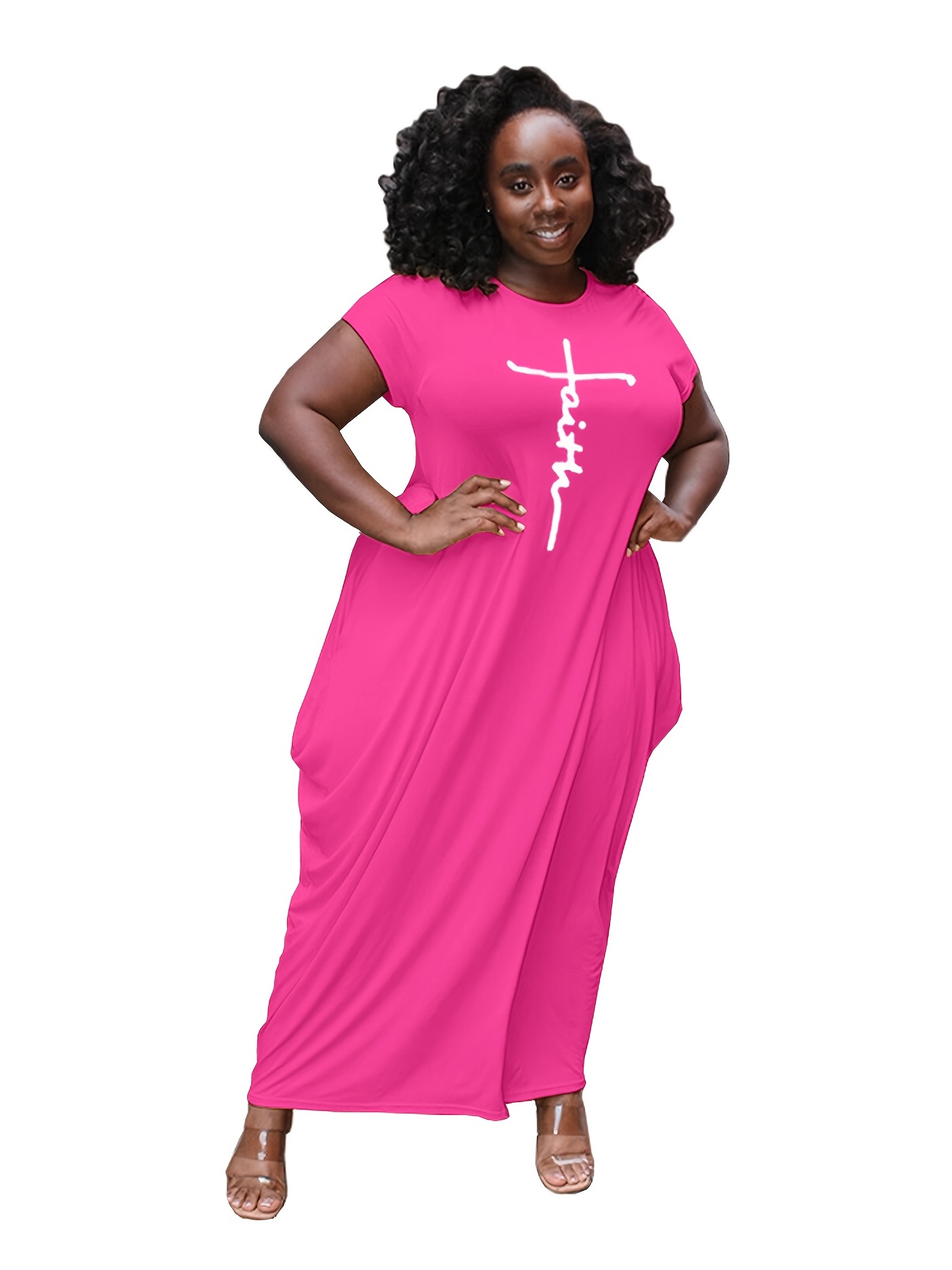 Women's Plus Size Dress, Faith Dress