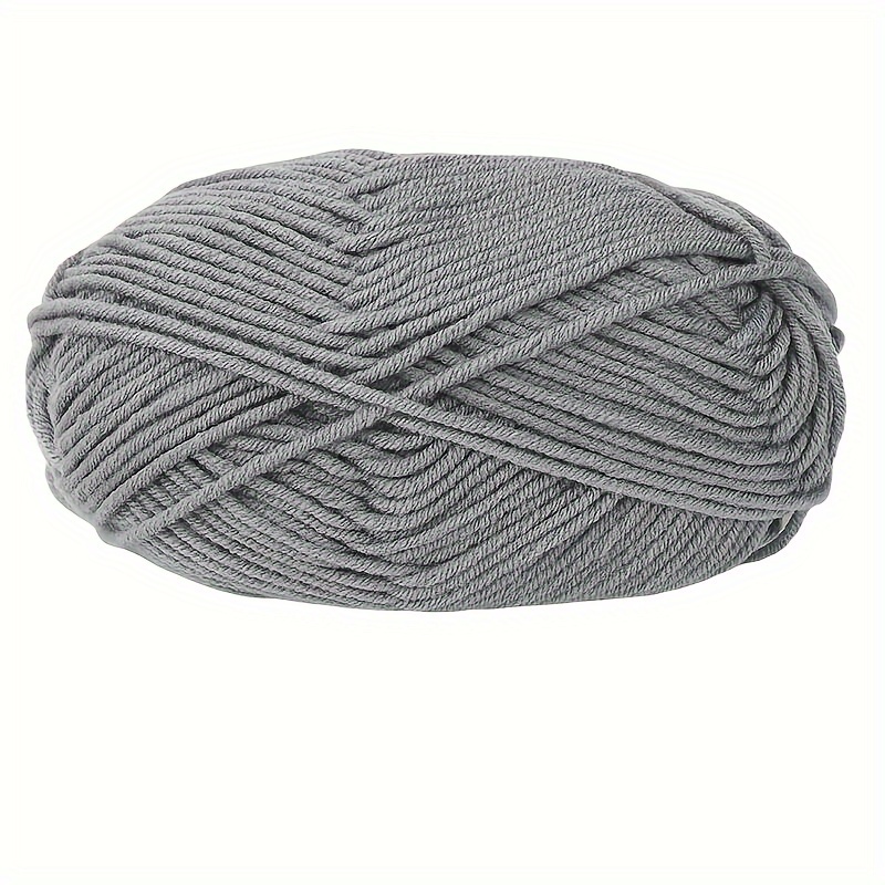 Milk Cotton Yarn Diy Knitting Crocheting Blanket Sweater - Temu