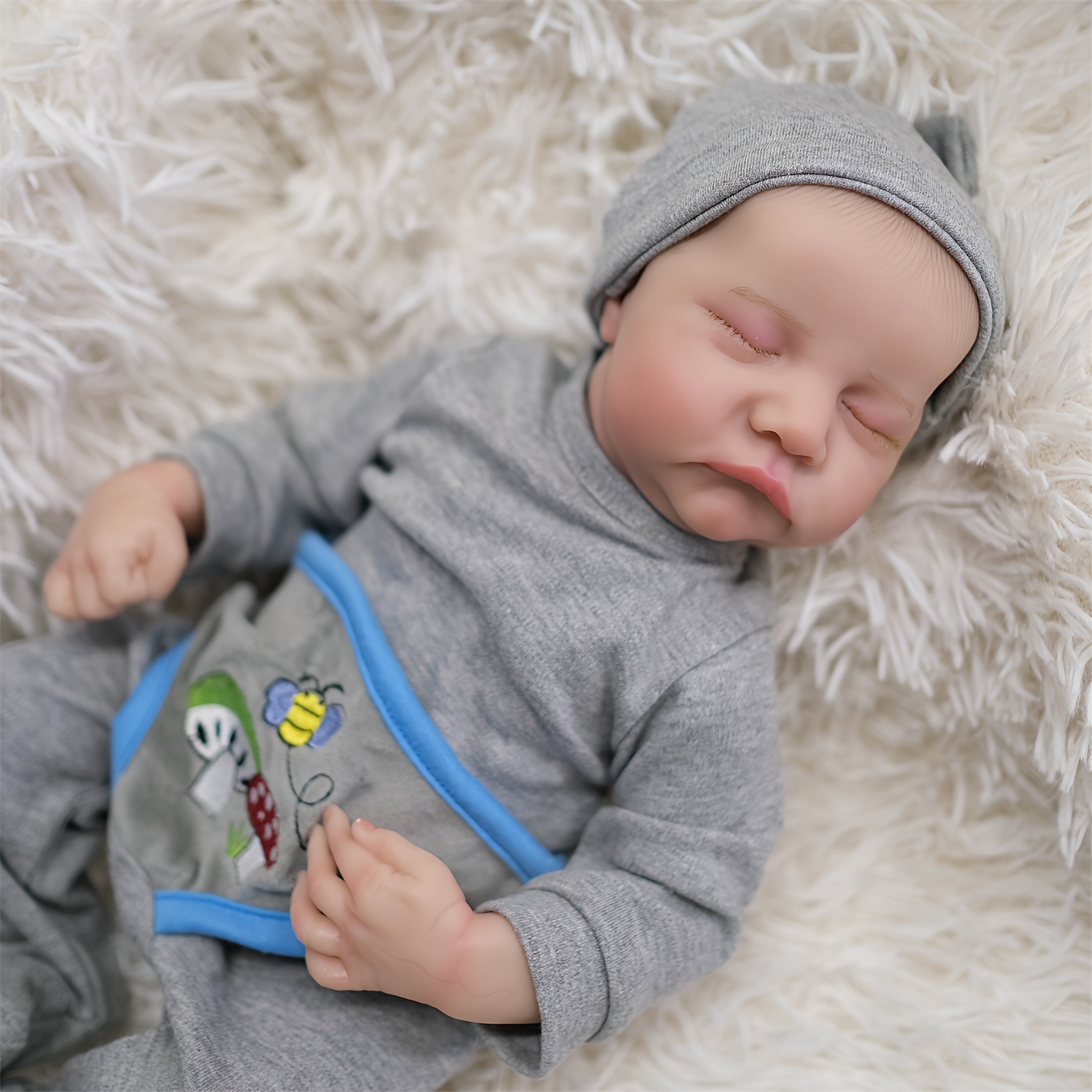 19 pouces Levi Reborn Doll simulation bébé reborn poupée garçon