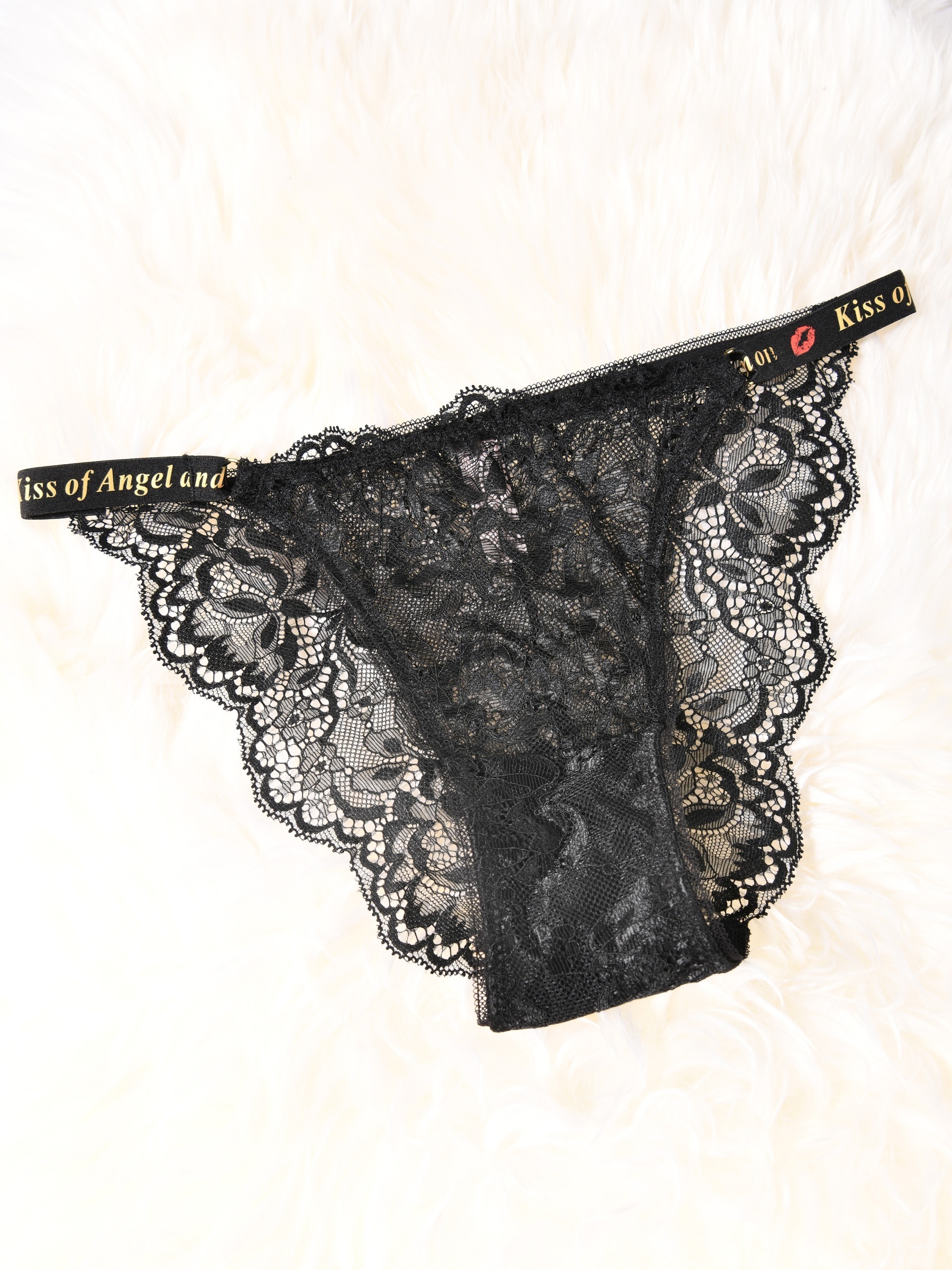 Lace Hollow Cheeky Panties Breathable Semi sheer Intimates - Temu