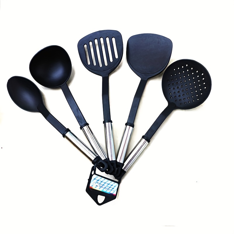 Cooking Utensil Set Kitchen Shovel Spoon Tool Plastic Nylon - Temu