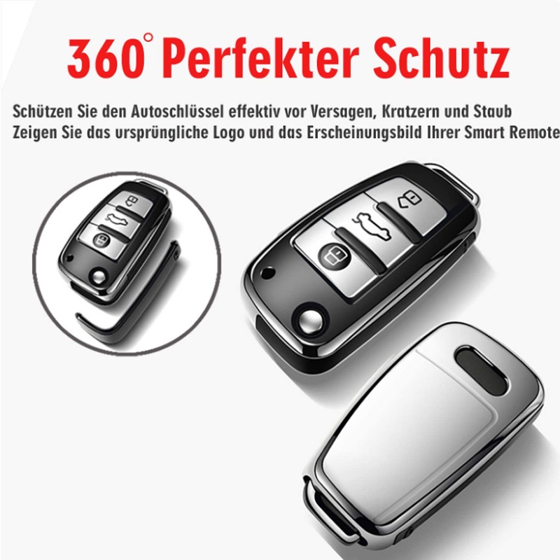 Für Autoschlüsseletui, Premium Soft Tpu Schutzhülle Schlüsselhülle