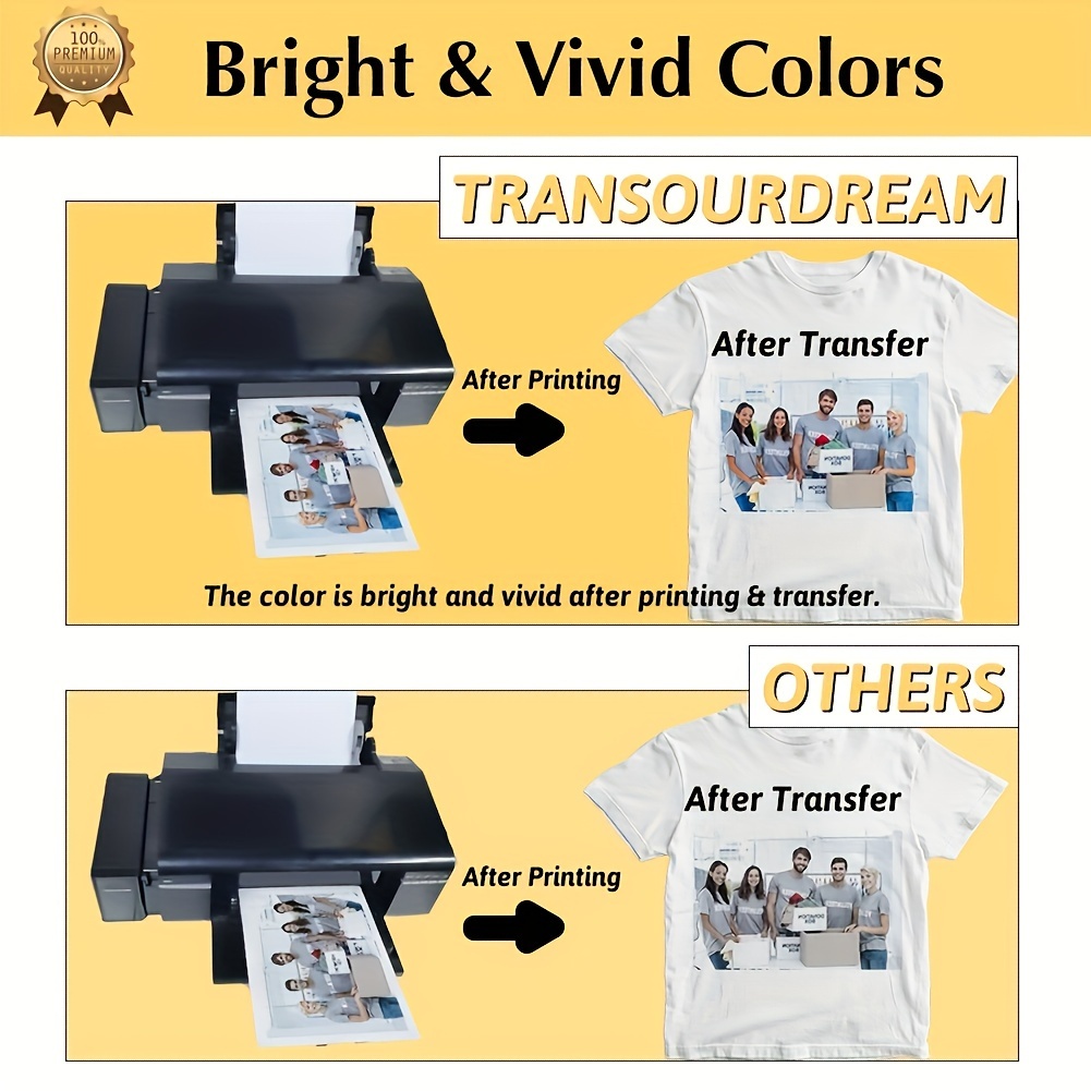 Light Color 6.0 Inkjet Heat Transfer - Temu
