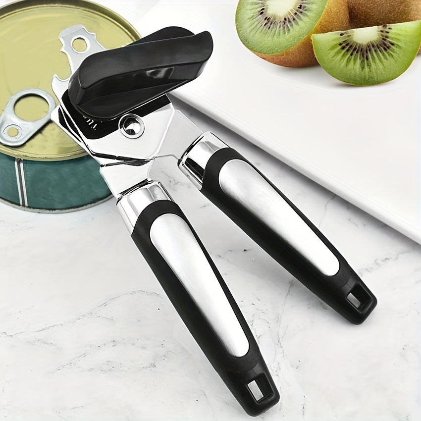 Stainless Steel Can Opener Easy Single handed Operation For - Temu